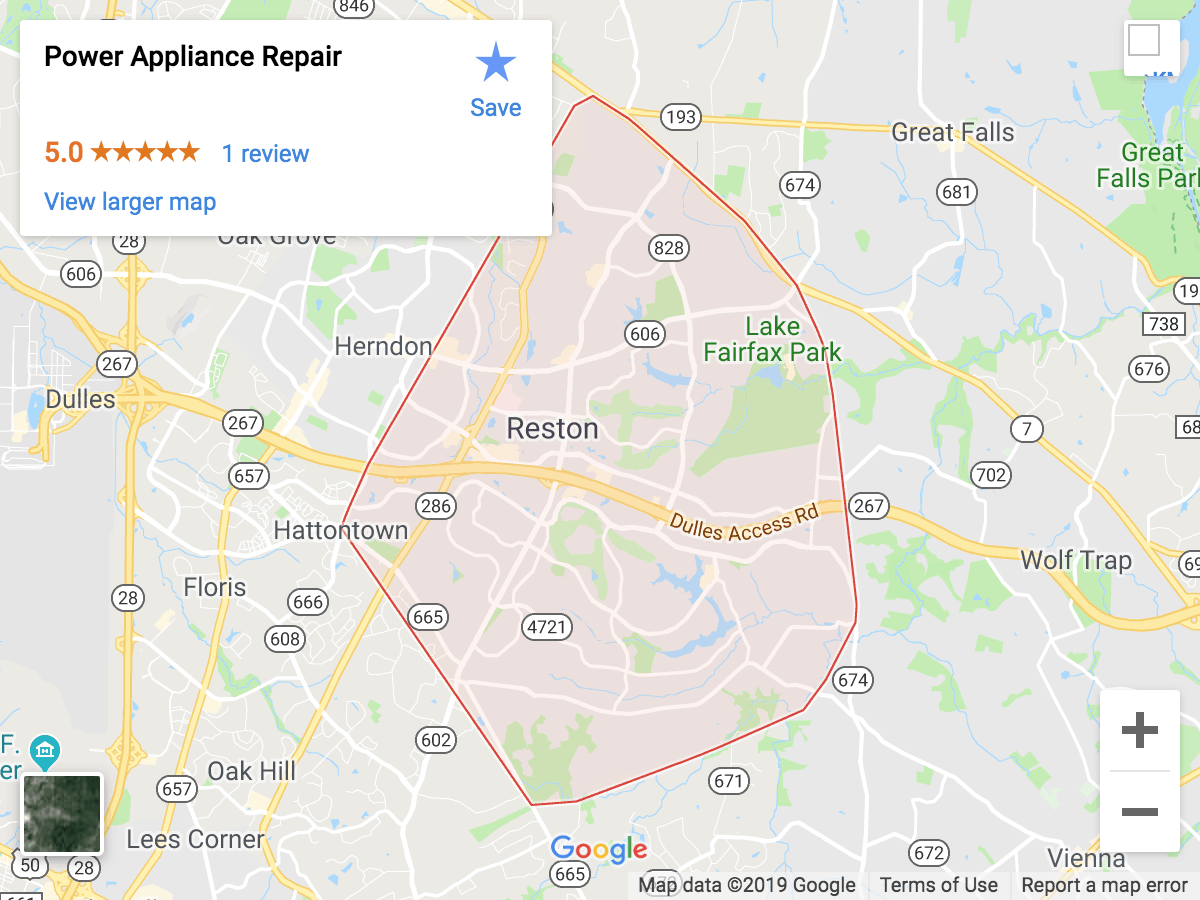 Reston Va Zip Code Map Map